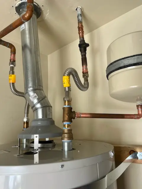 Water heater installation and plumbing repair in Terrell